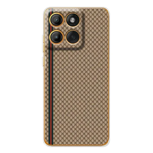 Чохол з принтом «Гуччі полоса» для Motorola Edge 60 Чохол з принтом «Гуччі полоса» для Motorola Edge 60