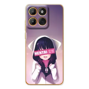 Чехлы Персонажи Аниме Наруто для Motorola Edge 60 (AlphaPrint) (Hentai chan)