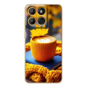 Чохол з унікальним дизайном 'Осінь з кавою' для Motorola Edge 60 (Кава на жовтому пледі)