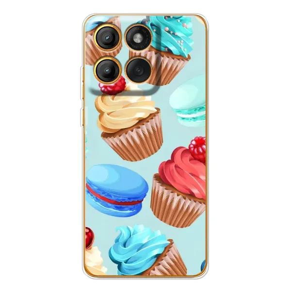 Чехол с принтом «Кексики» для Motorola Edge 60