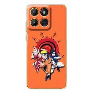 Naruto Anime Чехлы для Едж 60 (AlphaPrint) (команда Наруто)