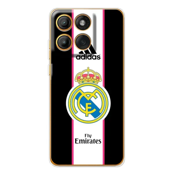 Чехол с принтом «лого Real Madrid» для Motorola Edge 60