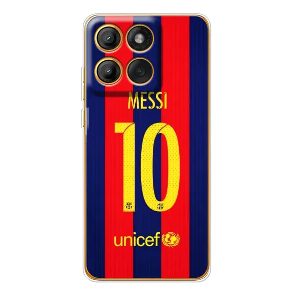 Чехол с принтом «Messi Barca 10» для Motorola Edge 60