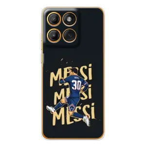 Чехлы для Motorola Edge 60 (Leo чемпион) (AlphaPrint) (Messi ПСЖ)