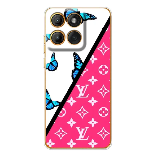 Чохол з принтом «Мода LV» для Motorola Edge 60