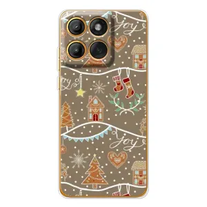 Новорічні, Святкові Чохли для Motorola Edge 60 - 2024 год (Новорічні пряники)