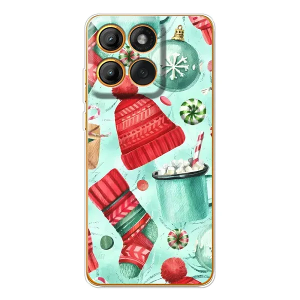 Чехол с принтом «Одежда НГ» для Motorola Edge 60