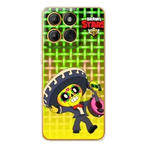 Чехлы Brawl Stars для Motorola Edge 60 (AlphaPrint) (Поко в самбреро)