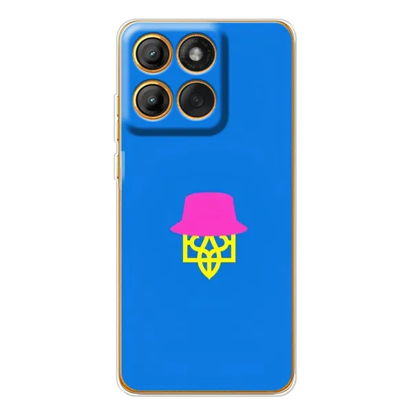 Чохол з принтом «Шапка на гербу» для Motorola Edge 60