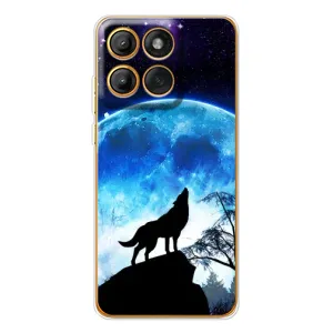 Защитные чехлы для Едж 60 (AlphaPrint) (ХИТ продаж) ВОЛК (Волк на луну)