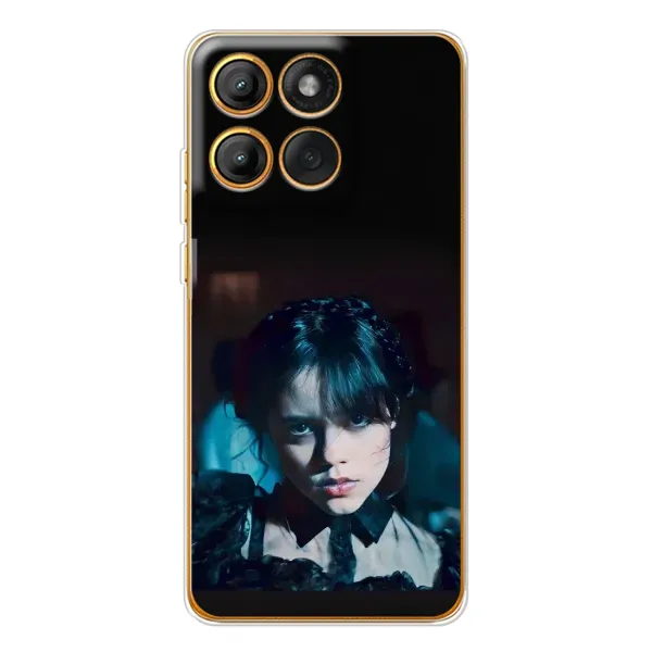 Чохол з принтом «погляд Венздей» для Motorola Edge 60