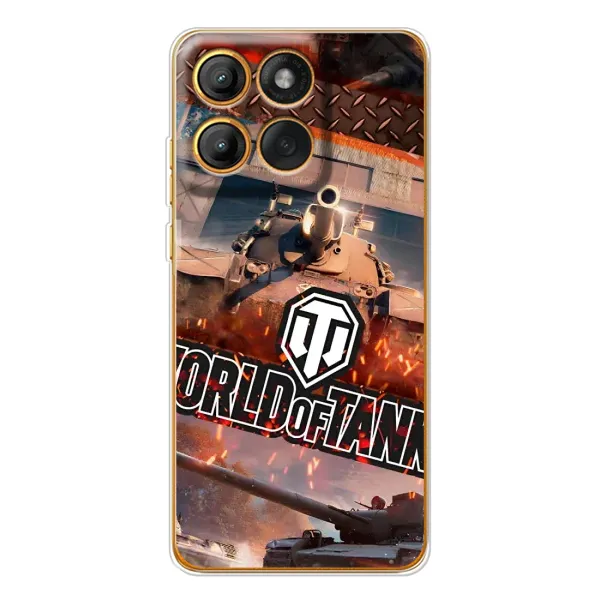 Чохол з принтом «World of Tanks» для Motorola Edge 60