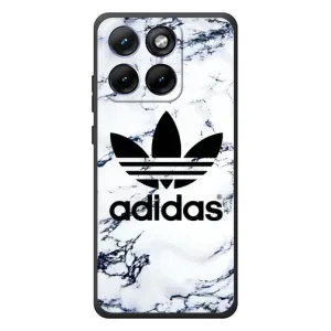 Чехлы Адидас для Motorola Edge 70 Fusion Plus (AlphaPrint) (Адидас на мраморе)