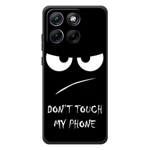 Чохол з принтом «Dont Touch» для Motorola Edge 70 Fusion Plus