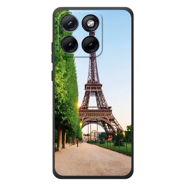 Чохол з принтом «Дорога до Парижу» для Motorola Edge 70 Fusion Plus