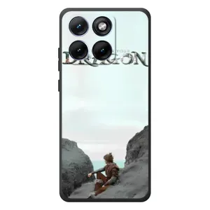 Чехол как приручить дракона на Motorola Edge 70 Fusion Plus (Дракон лого)