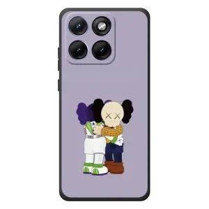 Чехлы для Motorola Edge 70 Fusion Plus - Bearbrick Louis Vuitton (PREMIUMPrint) (Дружба Беарбрик)