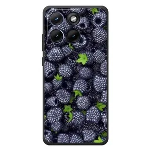 Чехлы с Фруктами для Motorola Edge 70 Fusion Plus (VPrint) (Ежевика)
