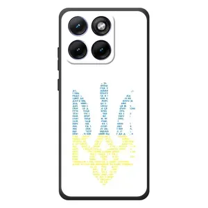 Чохли для Motorola Edge 70 Fusion Plus Укр. Символіка (AlphaPrint) (Герб з букв)