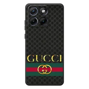 Чехлы ГУЧЧИ для Моторола Эдж 70 Фьюжн Плюс (AlphaPrint) (Gucci оригинал)