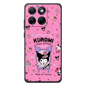 Чехлы с топовыми принтами для Моторола Эдж 70 Фьюжн Плюс (KUROMI)