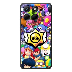 Чехол с принтом «Лого Brawl Stars» для Motorola Edge 70 Fusion Plus