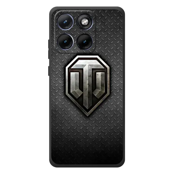 Чехол с принтом «Лого Tanks» для Motorola Edge 70 Fusion Plus
