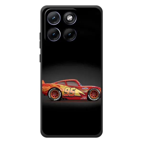Чехол с принтом «Маквин номер 95» для Motorola Edge 70 Fusion Plus