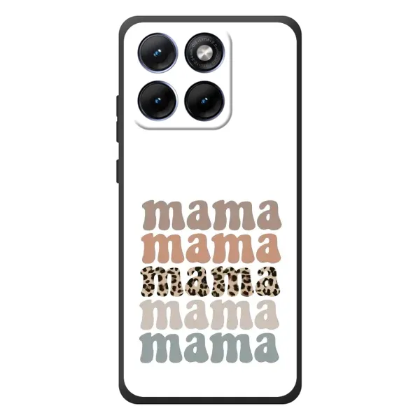 Чехол с принтом «Текстовый коллаж мама» для Motorola Edge 70 Fusion Plus Чехол с принтом «Текстовый коллаж мама» для Motorola Edge 70 Fusion Plus