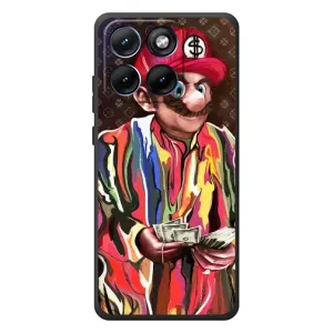 Брендновые Чехлы для Motorola Edge 70 Fusion Plus - (PREMIUMPrint) (Mario LV)