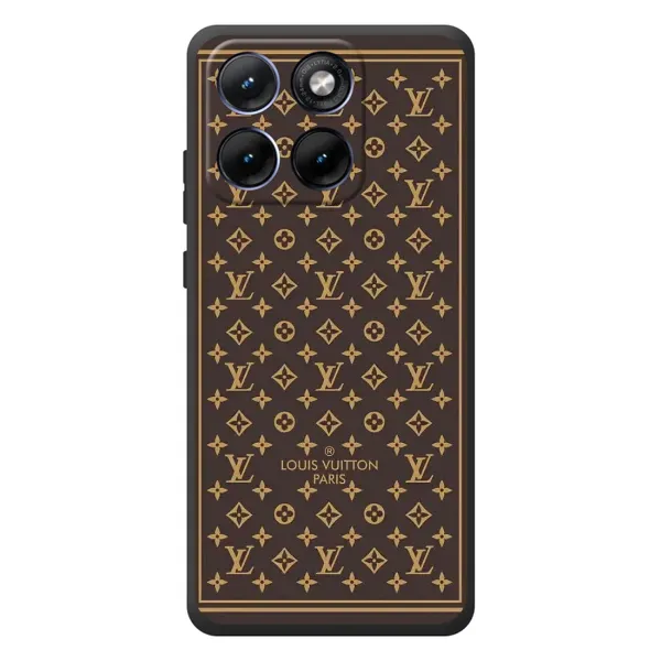 Чохол з принтом «шпалери LV» для Motorola Edge 70 Fusion Plus