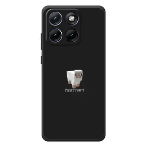 Чехол Майнкрафт на Motorola Edge 70 Fusion Plus (AlphaPrint) Minecraft (Овечка Майнкрафт)