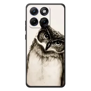 Чехол с птицами на Motorola Edge 70 Fusion Plus (VPrint) (Сова)