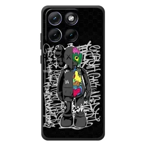 Чехлы для Motorola Edge 70 Fusion Plus - Bearbrick Louis Vuitton (PREMIUMPrint) (Стиль Bearbrick)