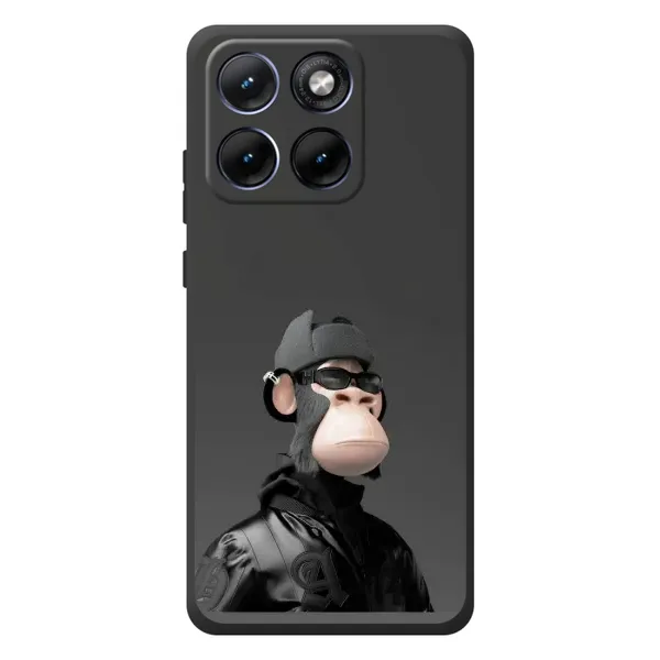Чехол с принтом «стильная обезьяна NFT» для Motorola Edge 70 Fusion Plus