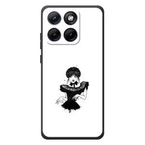 Чехлы Венсдей на Motorola Edge 70 Fusion Plus Уэнсдей (AlphaPrint) (танец Уэнздей)