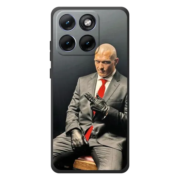 Чехол с принтом «Усик Hitman» для Motorola Edge 70 Fusion Plus