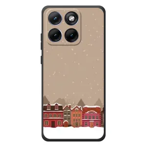 Новорічні, Святкові Чохли для Motorola Edge 70 Fusion Plus - 2024 год (Зимове місто)
