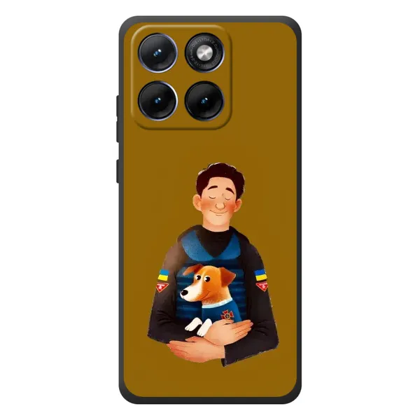 Чохол з принтом «ЗСУ Патрон» для Motorola Edge 70 Fusion Plus