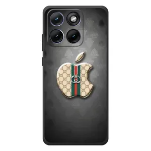 Чохли  GUCCI для Моторола Едж 70 Фьюжн (AlphaPrint) (Apple gucci)