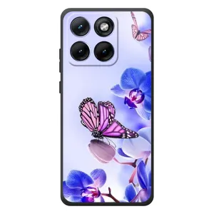Чехлы с Цветами для Motorola Edge 70 Fusion (VPrint) (Бабочка на цветочке)