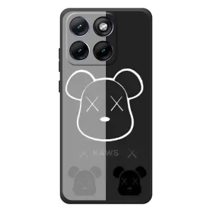 Чохли для Motorola Edge 70 Fusion - Bearbrick Louis Vuitton (PREMIUMPrint) (БеарБрік очі)