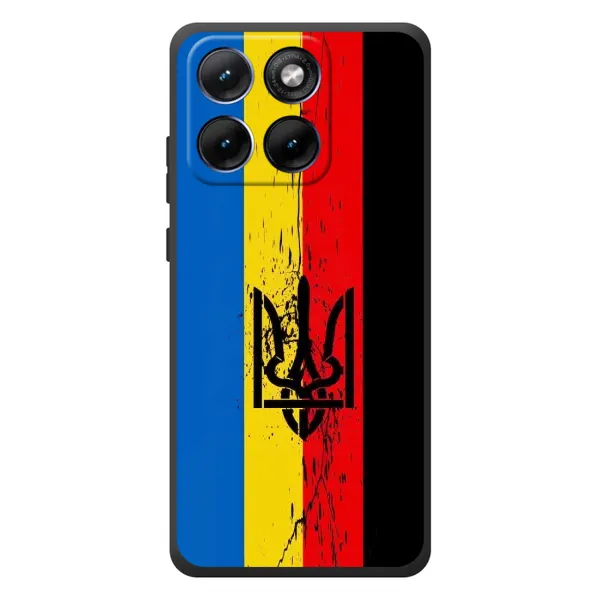 Чехол с принтом «Флаг УПА» для Motorola Edge 70 Fusion Чехол с принтом «Флаг УПА» для Motorola Edge 70 Fusion
