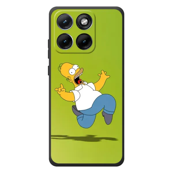 Чехол с принтом «Гомер Симпсон» для Motorola Edge 70 Fusion