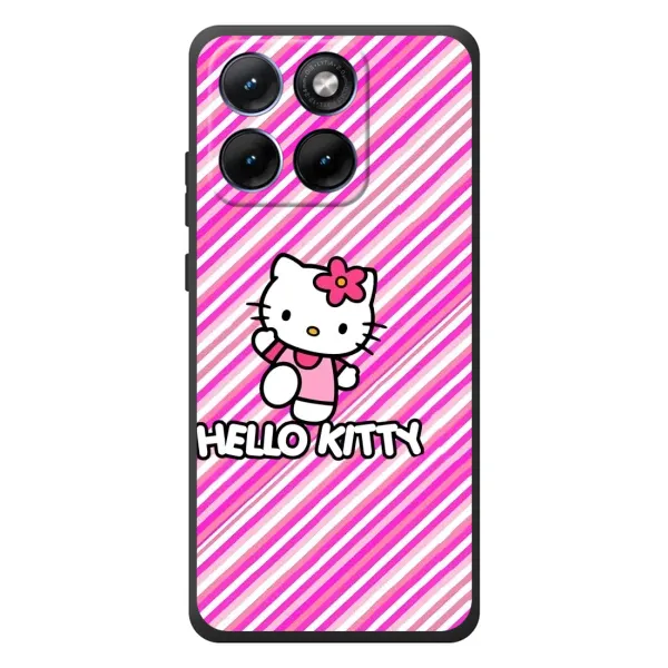 Чехол с принтом «Hello Kytty» для Motorola Edge 70 Fusion Чехол с принтом «Hello Kytty» для Motorola Edge 70 Fusion