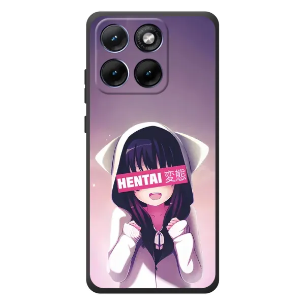 Чехол с принтом «Hentai chan» для Motorola Edge 70 Fusion