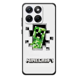 Чохол Майнкрафт на Motorola Edge 70 Fusion (AlphaPrint) Minecraft (кріпер Майнкрафт)