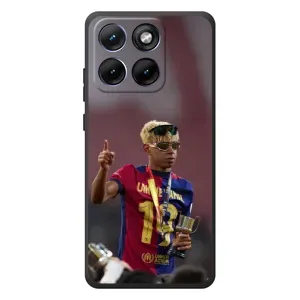 Чехол с футболистом Ламин Ямаль Motorola Edge 70 Fusion (Lamine Yamal)