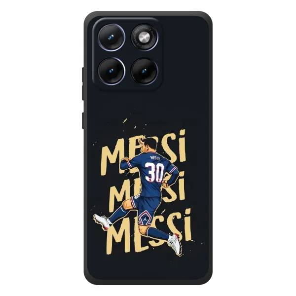 Чехол с принтом «Messi ПСЖ» для Motorola Edge 70 Fusion