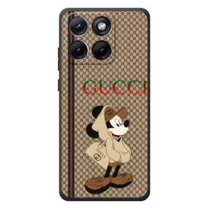 Чохли  GUCCI для Моторола Едж 70 Фьюжн (AlphaPrint) (Mickey GUCCI)
